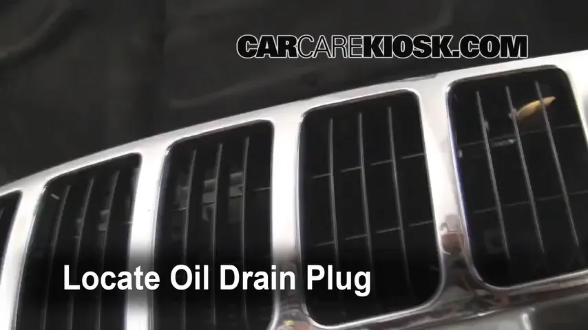 2005 Jeep Grand Cherokee Limited 4.7L V8 Huile Changer l'huile et le filtre à huile